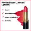 Revlon Super Lustrous Lipstick with Vitamin E and Avocado Oil, Fearless, 0.15 oz