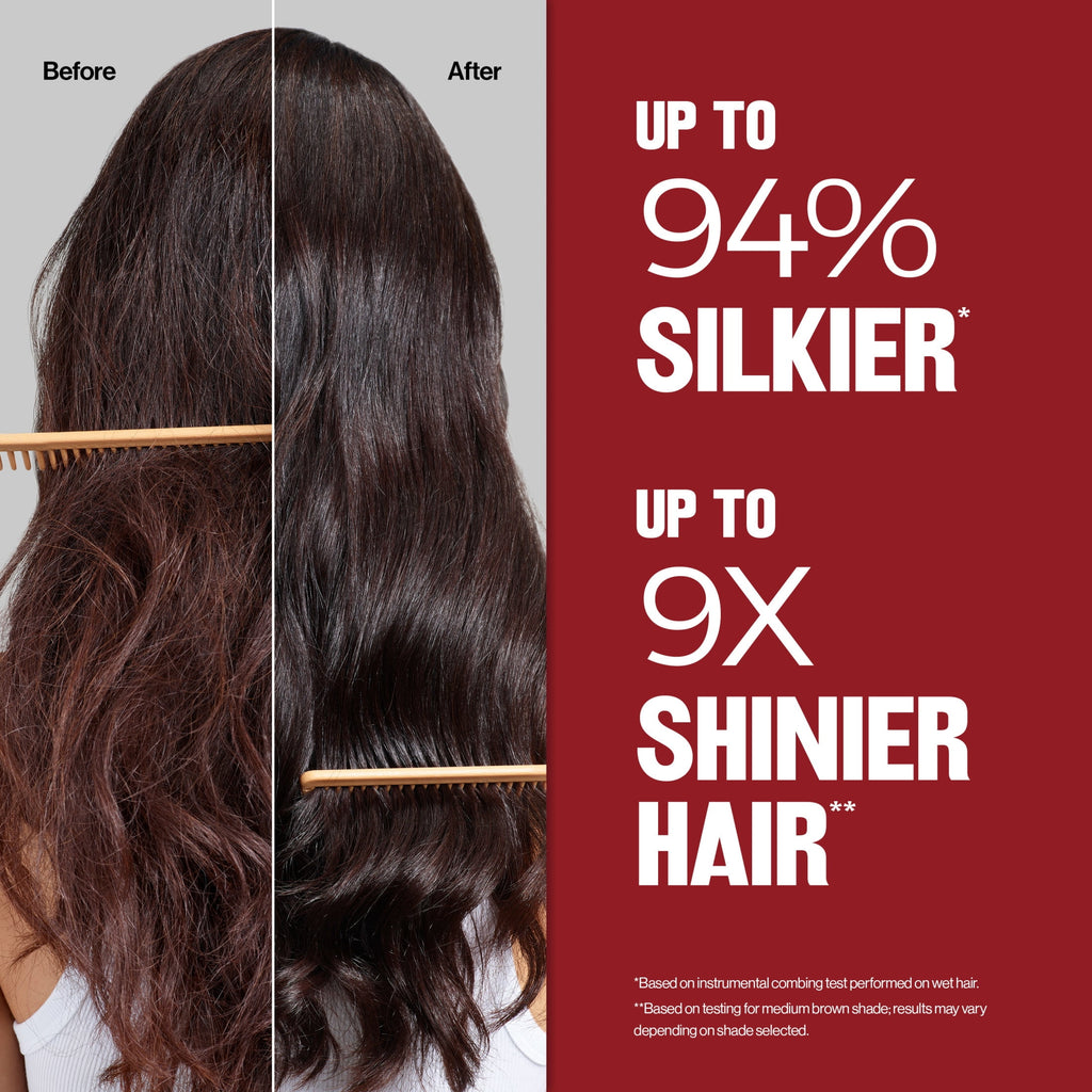 Revlon ColorSilk Permanent Hair Color, Bond Repair Complex, 48 Burgundy, 1 pack