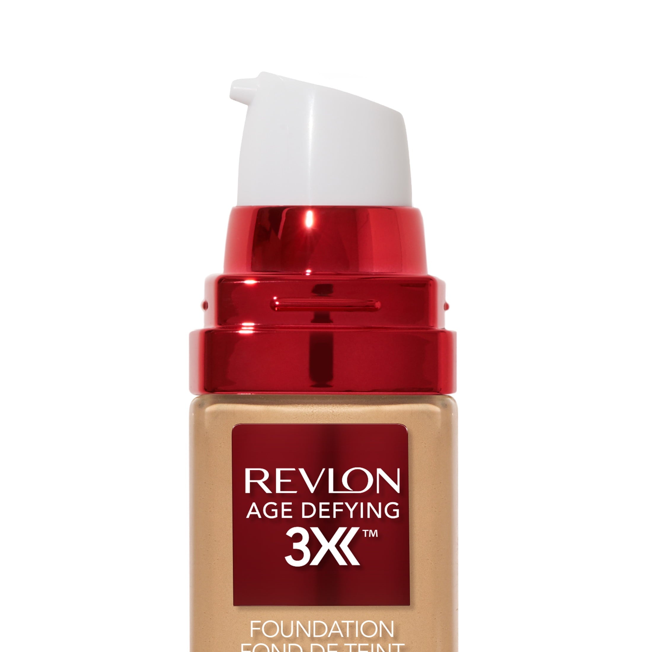 Revlon Age Defying 3X Cream Foundation Makeup, SPF 20, Tender Beige, 1 fl oz