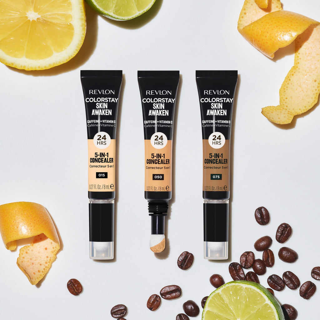 Revlon ColorStay Skin Awaken Cream Concealer Makeup, Longwear, 002 Universal Brightener, 0.27 fl oz