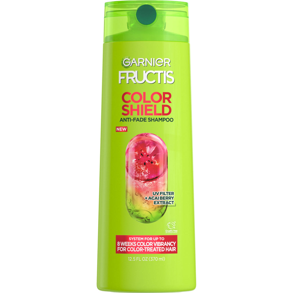 Garnier Fructis Color Shield Color Protecting Shampoo Acai Berry Extract, Color Treated, 12.5 fl oz
