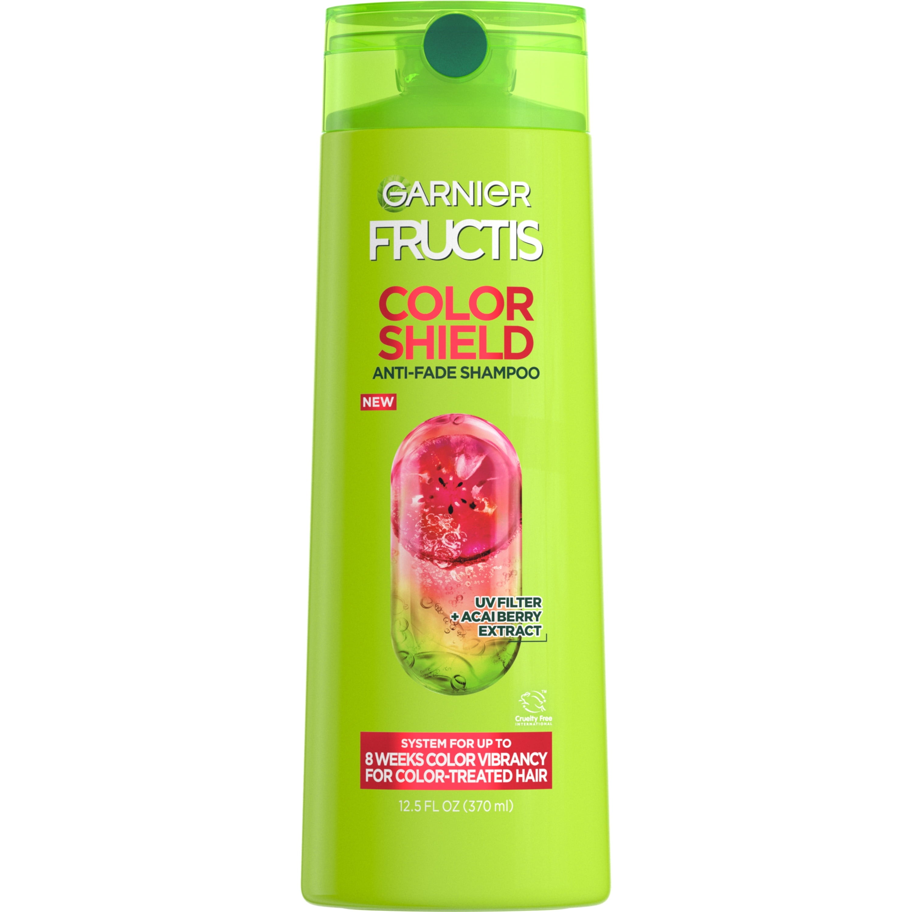 Garnier Fructis Color Shield Color Protecting Shampoo Acai Berry Extract, Color Treated, 12.5 fl oz