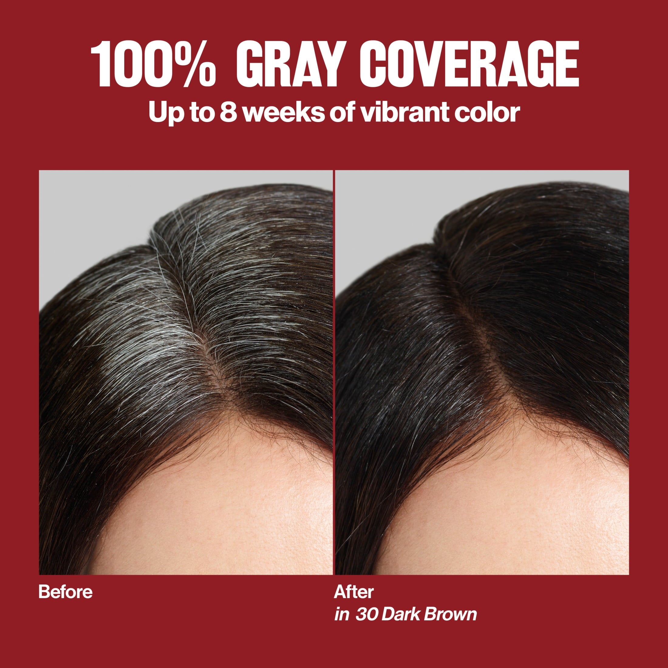 Revlon ColorSilk Permanent Hair Color, Bond Repair Complex, 48 Burgundy, 1 pack