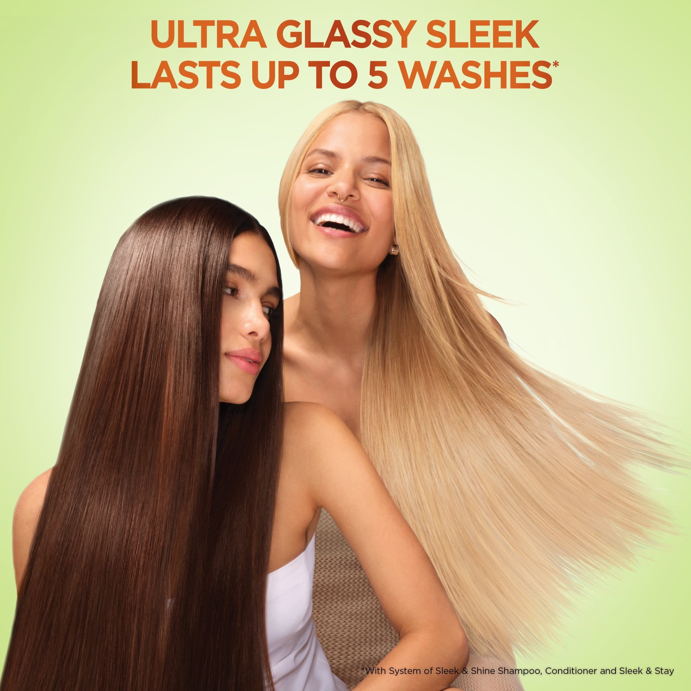 Garnier Fructis Sleek and Shine Fortifying Shampoo for Frizzy, Dry Hair, 12.5 fl oz