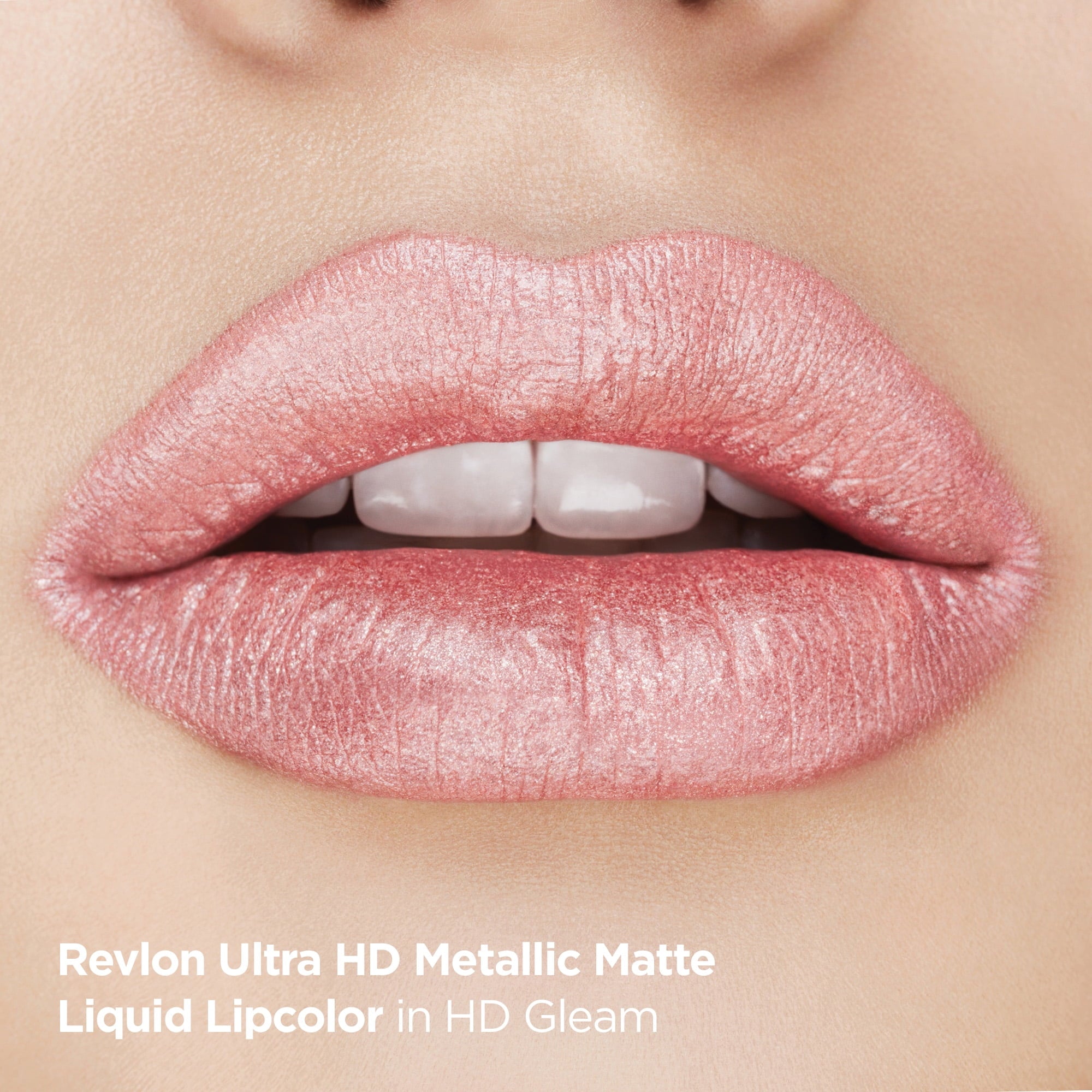 Revlon Ultra HD Metallic Matte Liquid Lipcolor, Liquid Lipstick, 100% Wax-Free, HD Glitz