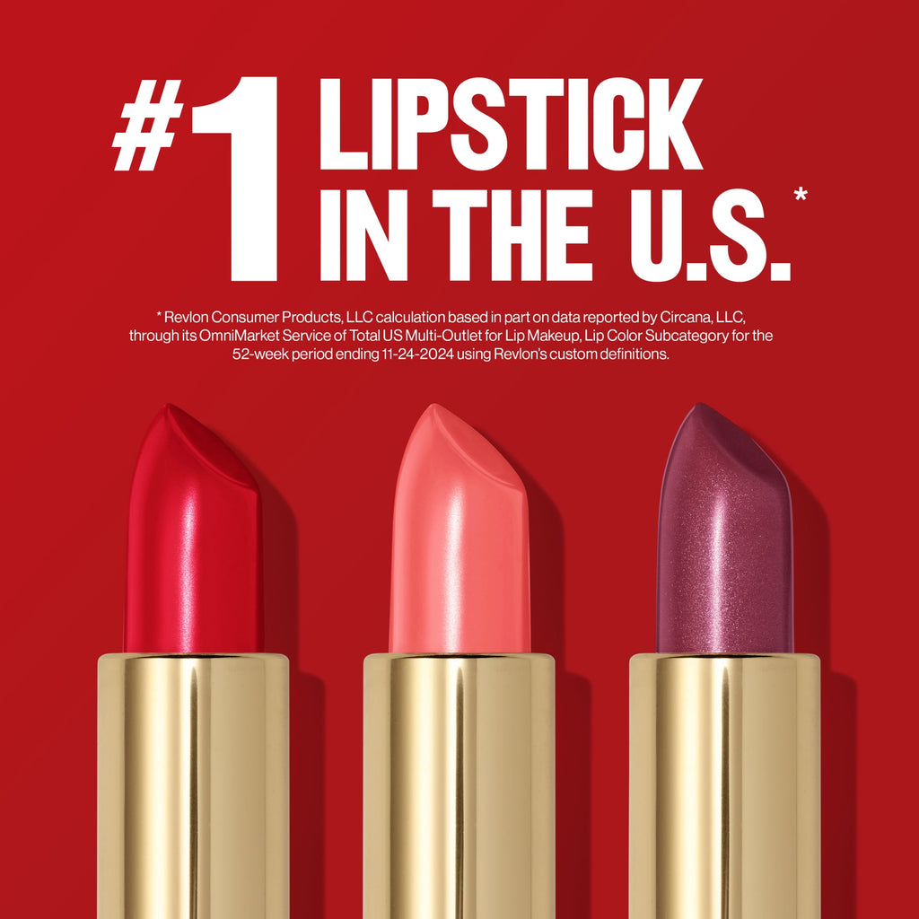 Revlon Super Lustrous Creme Lipstick, Creamy Formula, 130 Rose Velvet, 0.15 oz