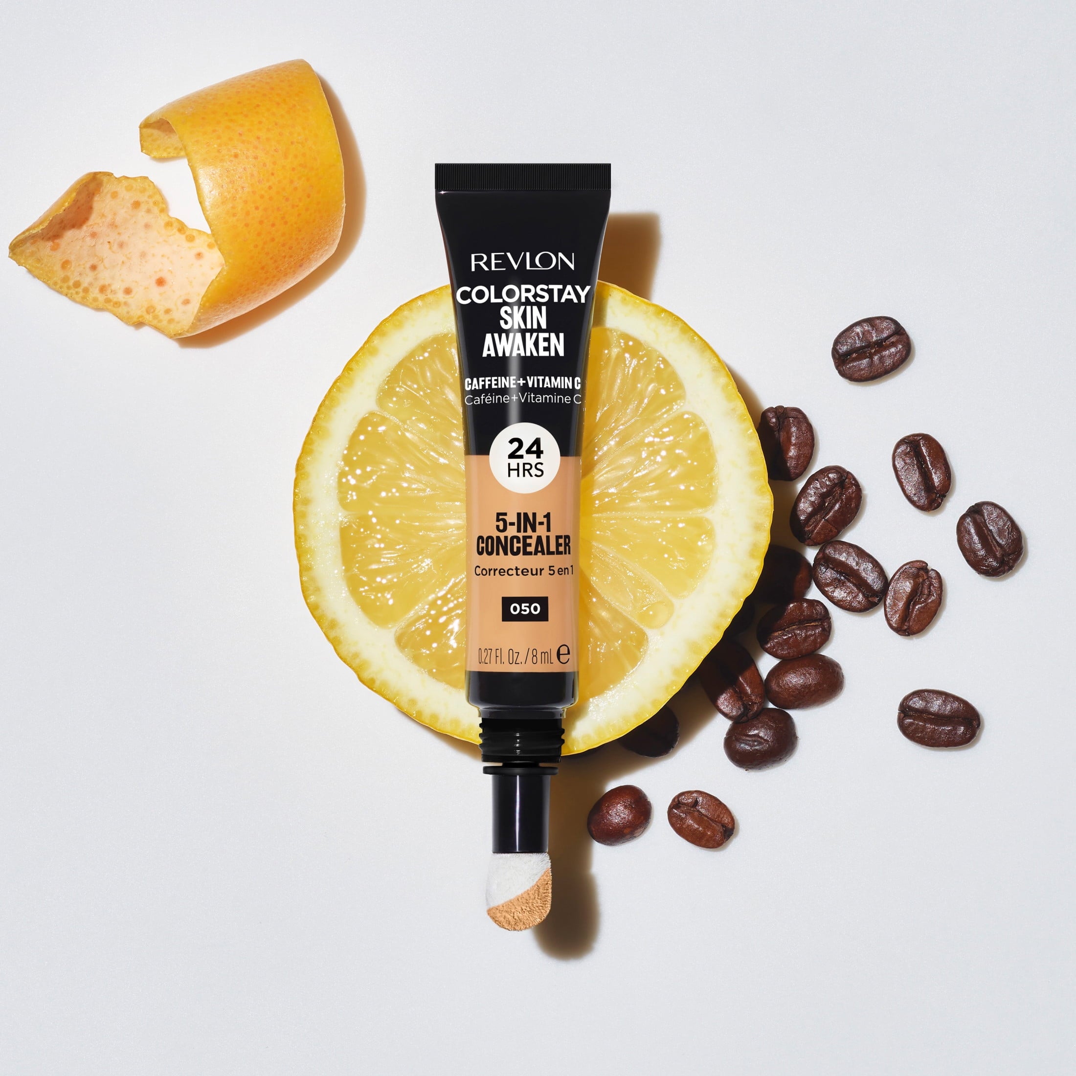 Revlon ColorStay Skin Awaken Cream Concealer Makeup, Longwear, 010 Vanilla, 0.27 fl oz